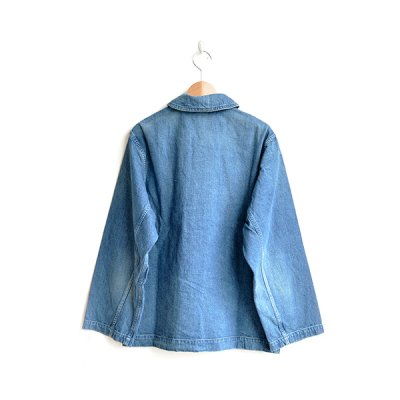 画像2: orslow / US NAVY SHAWL COLLAR  JACKET（DENIM USED）