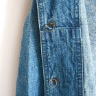 MORE DEDAIL2: orslow / US NAVY SHAWL COLLAR  JACKET（DENIM USED）