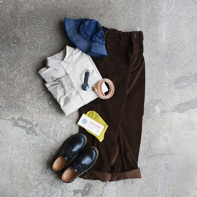 画像2: orSlow / FRENCH WORK CORDUROY PANTS