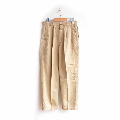 画像1: orSlow / TWO TUCK TROUSERS (03-5021-40)