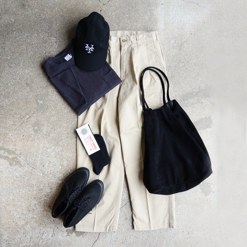 画像3: orSlow / TWO TUCK TROUSERS (03-5021-40)