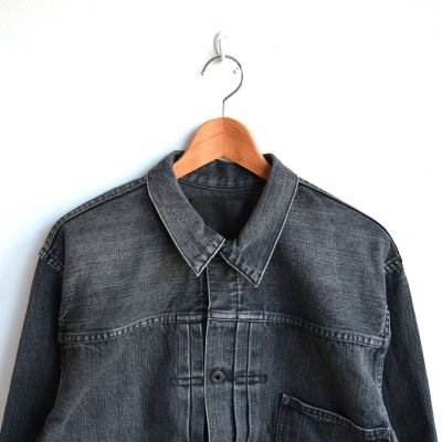 画像3: orSlow / WWII Type1 Black Denim Jacket