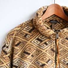 画像4: orSlow / African Pattern Boa Fleece Jacket (4)