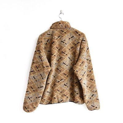 画像2: orSlow / African Pattern Boa Fleece Jacket