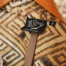 画像8: orSlow / African Pattern Boa Fleece Jacket (8)