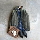 MORE DEDAIL3: orSlow / FLEECE JACKET ARMY