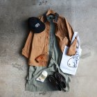 MORE DEDAIL3: orSlow / 1950's Brown Duck Coverall