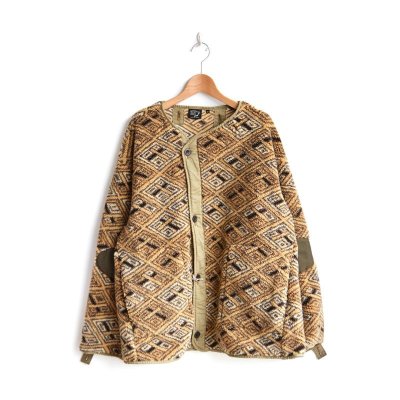 画像1: orSlow / FRICAN PATTERN BOA FLEECE M65 COAT LINER