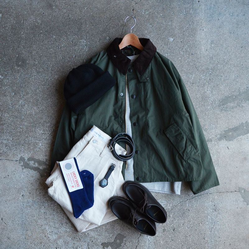 画像3: BARBOUR / TRANSPORT ピーチスキン コットン（241MCA0931）