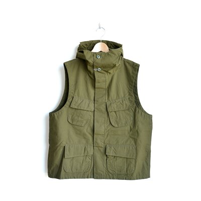 画像2: DECHO / JUNGLE FATIGUE HOOD VEST（8-5AD21）