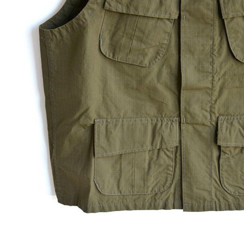 画像2: DECHO / JUNGLE FATIGUE HOOD VEST（8-5AD21）