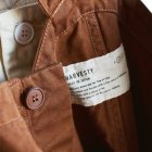 MORE DEDAIL2: HARVESTY / CHINO CLOTH OVERALLS（チノ オーバーオール）A12008