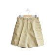 画像1: HARVESTY / FLARED SHORT PANTS（フレアショートパンツ）A12206 (1)