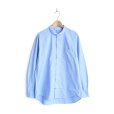 画像1: HARVESTY / Round Collar Shirt（ラウンドカラーシャツ） (1)