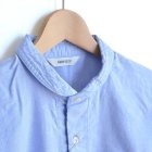 MORE DEDAIL1: HARVESTY / Round Collar Shirt（ラウンドカラーシャツ）