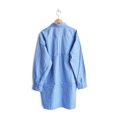 画像4: HARVESTY / LONG SHIRTS BROAD CLOTH(コーマブロード ロングシャツ)