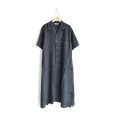 画像2: HARVESTY / FRENCH LINEN S/S SHIRTS ROBE (2)