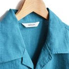 MORE DEDAIL1: HARVESTY / FRENCH LINEN S/S SHIRTS ROBE