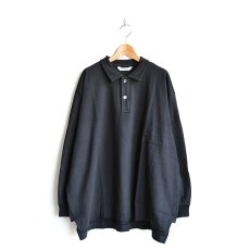 画像2: HARVESTY / JUMBO L/S POLO SHIRT（ジャンボ長袖ポロシャツ） (2)
