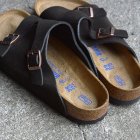 MORE DEDAIL1: BIRKENSTOCK/ ZURICH -SOFT FOOTBED- dark color