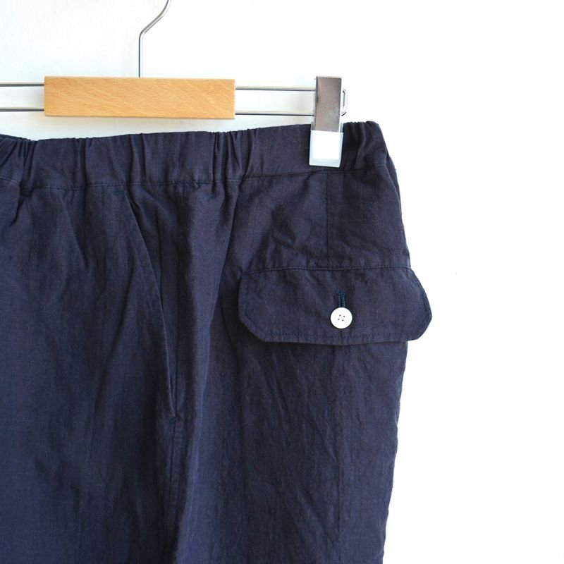 画像1: Charpentier de Vaisseau / Bronx Linen Wide Shorts