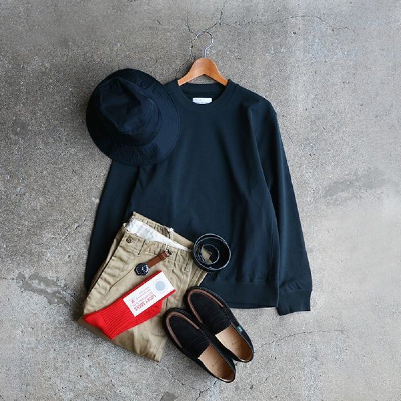 画像3: STILL BY HAND / Crew Neck Sweat（CS08231）