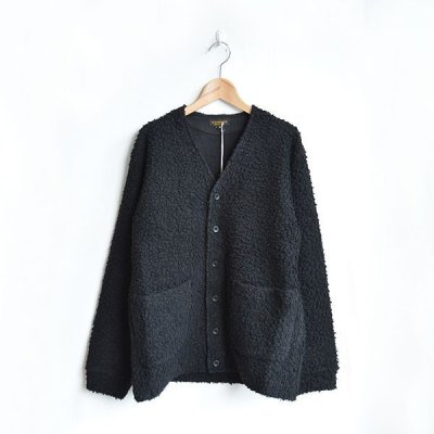 画像1: *A VONTADE / Wool Boa V-Neck Cardigan