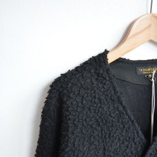 画像4: *A VONTADE / Wool Boa V-Neck Cardigan (4)