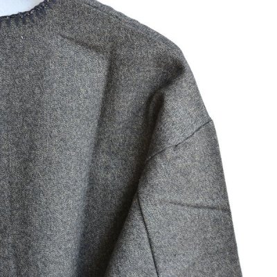 画像6: EEL products / ブランケットガウン(E-21160)