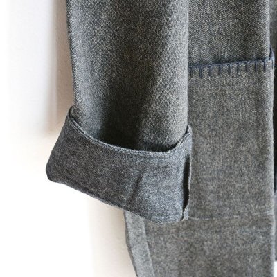 画像8: EEL products / ブランケットガウン(E-21160)