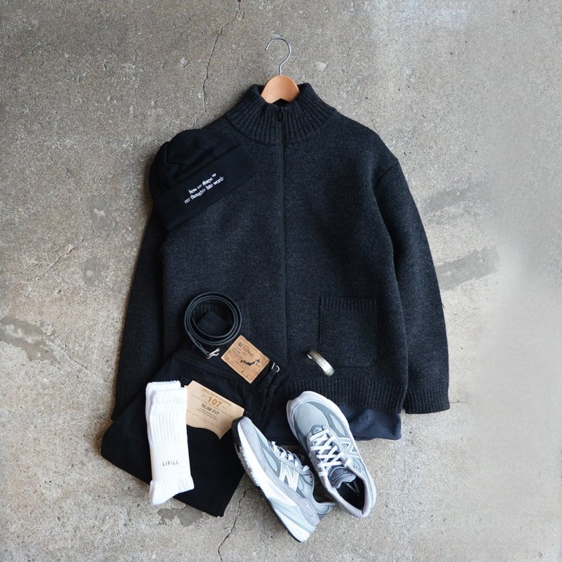 画像3: EEL products / NORDIC BLOUSON (E-24601)