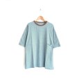 画像2: EEL products / YURURI TEE 1/2 BORDER（E-26501） (2)