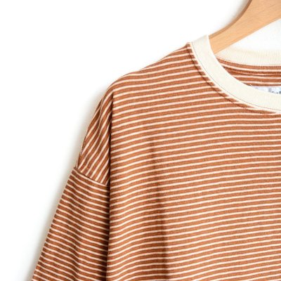 画像5: EEL products / YURURI TEE 1/2 BORDER（E-26501）
