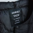 MORE DEDAIL1: GRAMiCCi × TAION / INNER DOWN JACKET (G3FU-J101-TG)