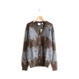 画像1: Gramicci / MOHAIR SPLATTER CARDIGAN (G6FM-J038) (1)