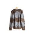 画像2: Gramicci / MOHAIR SPLATTER CARDIGAN (G6FM-J038) (2)