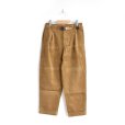 画像1: GRAMiCCi / STRETCH CORDUROY TUCK TAPARED PANT (GMP3-FJP01) (1)