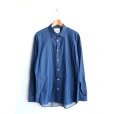 画像1: PERSONAL MATTERS / PROJECT N°09 INDIGO DYE COTTON TWILL SHIRT (1)