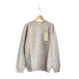 画像2: Inverallan / Shetland Crew Neck Saddle Sweater  (2)