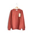 画像1: Inverallan / Shetland Crew Neck Saddle Sweater  (1)