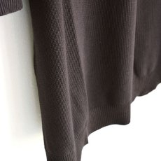 画像6: STILL BY HAND / コットン×シルクラグランスリーブニットポロシャツ（KN01222） (6)