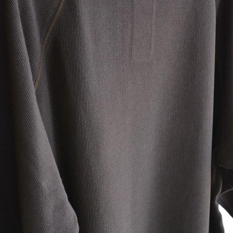 画像2: STILL BY HAND / コットン×シルクラグランスリーブニットポロシャツ（KN01222）