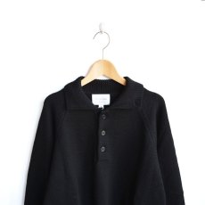 画像3: STILL BY HAND / 7G KNIT L/S POLO (KN01233) (3)