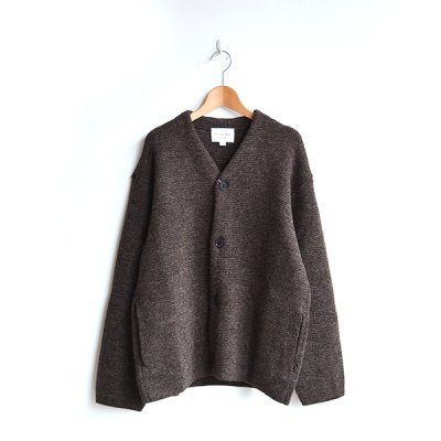 画像1: STILL BY HAND / Wool Knit Cardigan (KN07223)