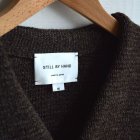 MORE DEDAIL1: STILL BY HAND / Wool Knit Cardigan (KN07223)