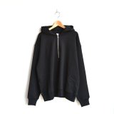 LIFiLL / COTTONY HALF ZIP HOODIE SWEAT (LF050-02)