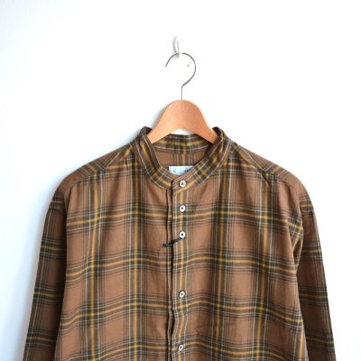 画像3: nisica / バンドカラーシャツ ルーズフィット (NIS-1330)