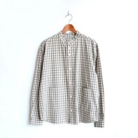 nisica / バンドカラーシャツ ルーズフィット (NIS-1344)