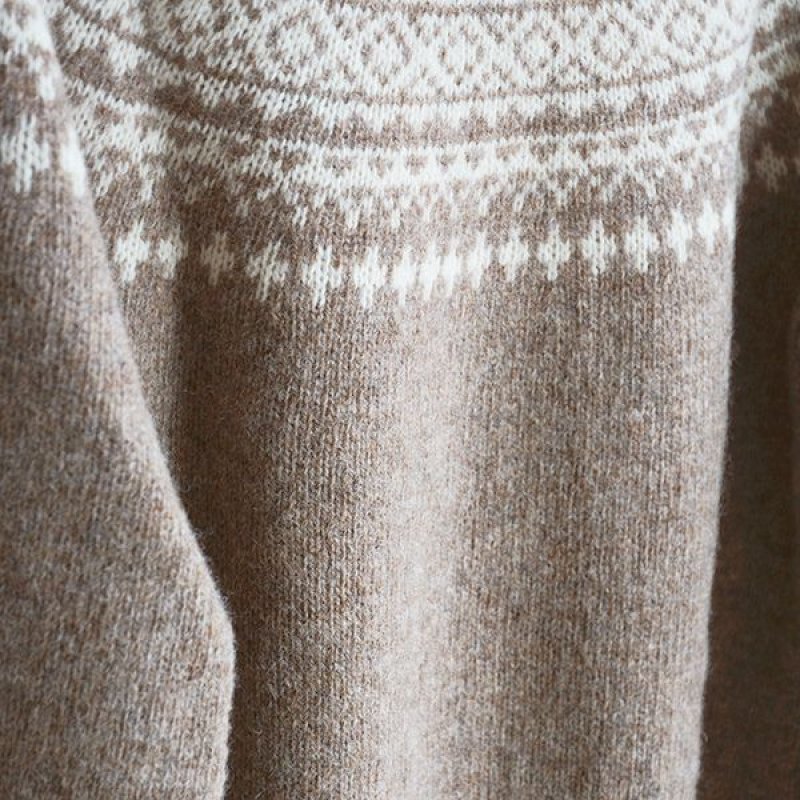 画像2: NOR'EASTERLY/L/S WIDE NECK 2TONE NORDIC
