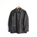 *A VONTADE / Leather Car Coat (RD-0102-23AW)
